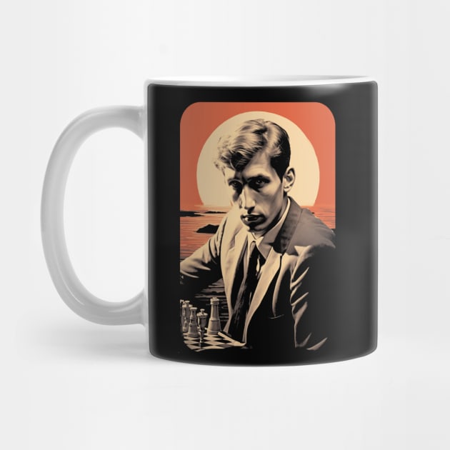 Young Bobby Fischer - Relax & Chess by TNM Design